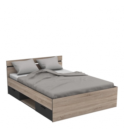 DUBBEL BED MET LADES ALASKA