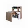 BUREAU MET VERTICALE BOEKENPLANK NATURE