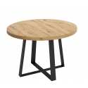 RONDE INDUSTRIËLE STIJL EETTAFEL CROUD