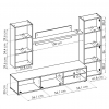 SALÓN TV MODULAR RUVO