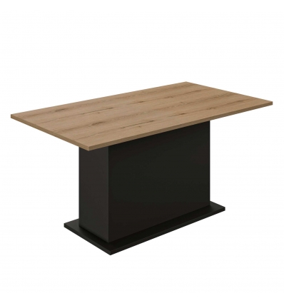 MESA DE ESTILO INDUSTRIAL EXTENSIBLE RODHAS