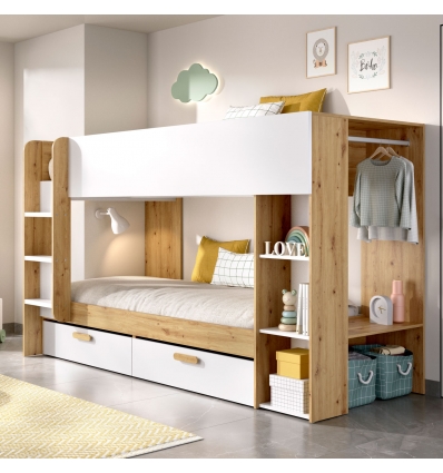 Moderne stapelbed